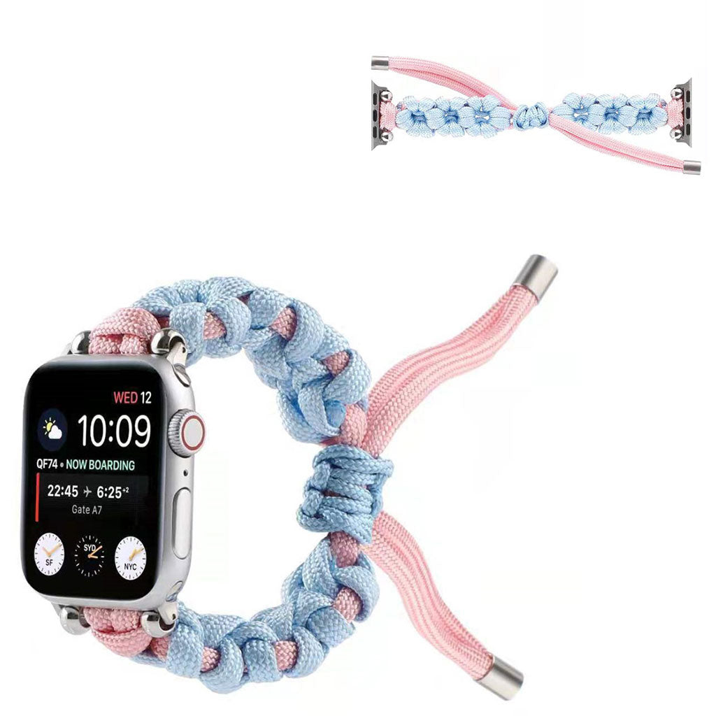 Super pænt Universal Apple Nylon Rem - Blå#serie_3