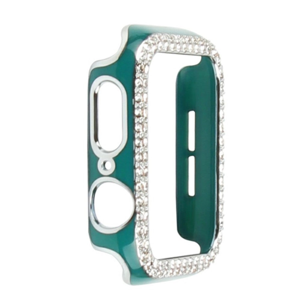 Universal Apple  Plastik og Rhinsten Bumper  - Grøn#serie_12