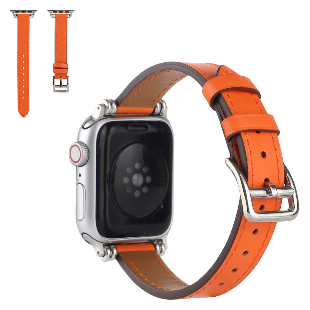 Rigtigt smuk Universal Apple Kunstlæder Rem - Brun#serie_1