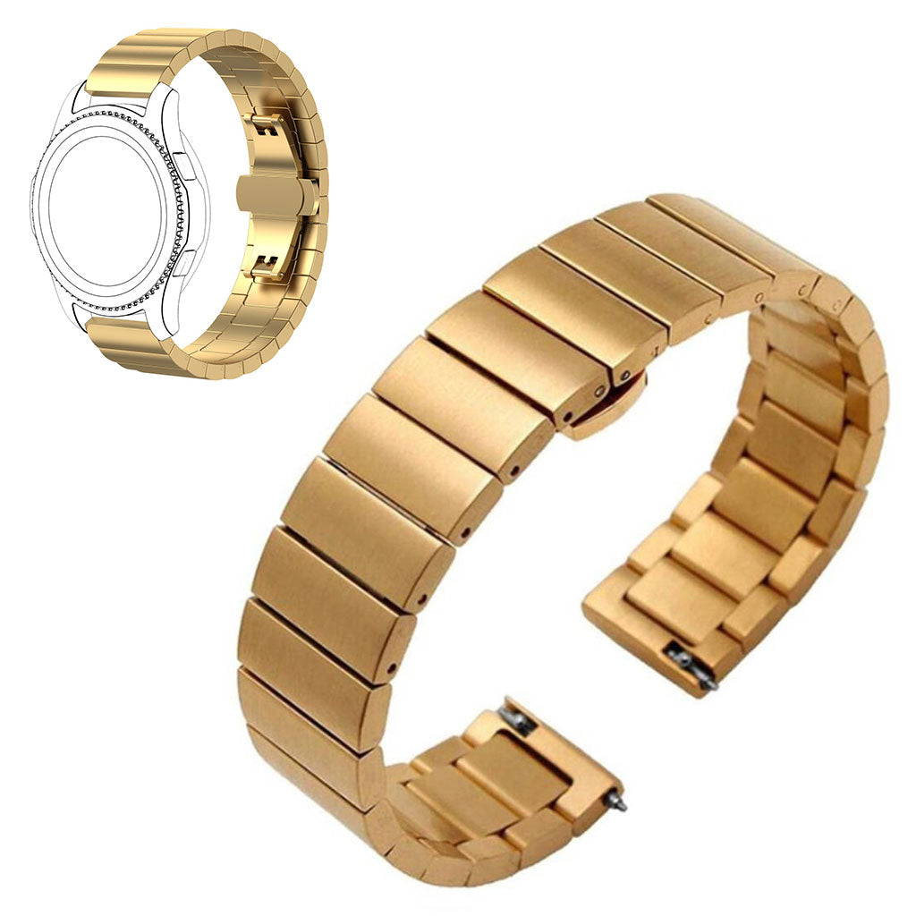 Super hårdfør Universal Apple Metal Rem - Guld#serie_1