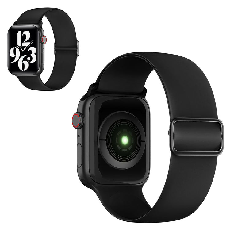 Stilfuld Universal Apple Silikone Rem - Sort#serie_1