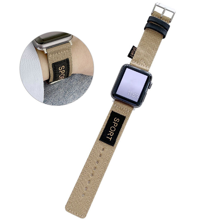 Helt vildt fint Universal Apple Nylon Rem - Brun#serie_2