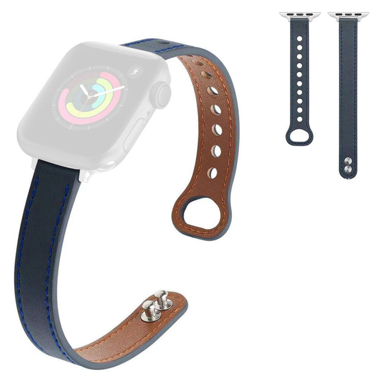 Helt vildt kønt Universal Apple Kunstlæder Rem - Blå#serie_4