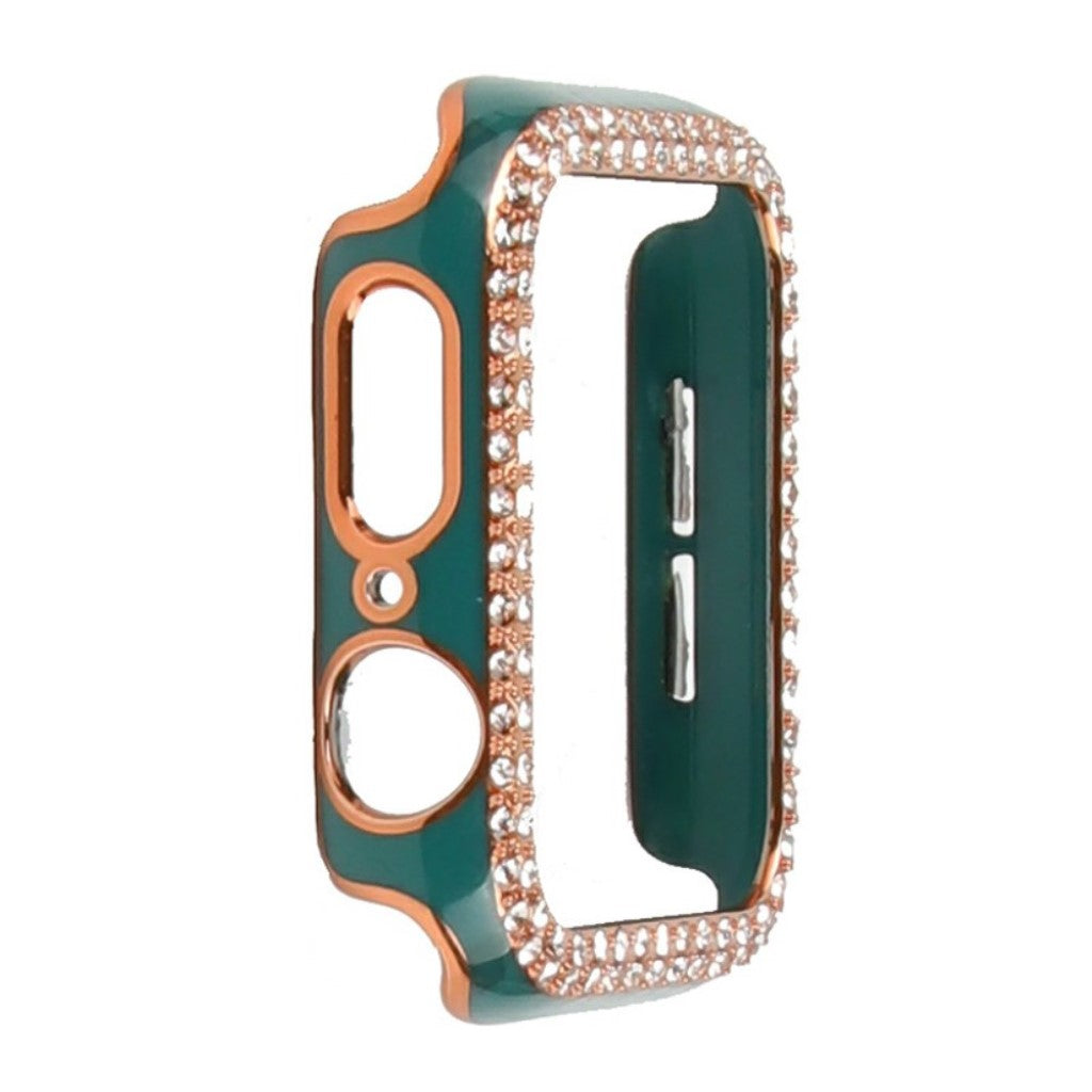 Universal Apple  Plastik og Rhinsten Bumper  - Grøn#serie_11