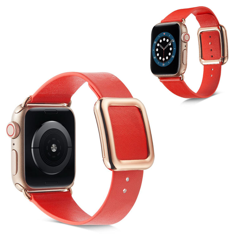 Mega elegant Universal Apple Kunstlæder Rem - Rød#serie_3