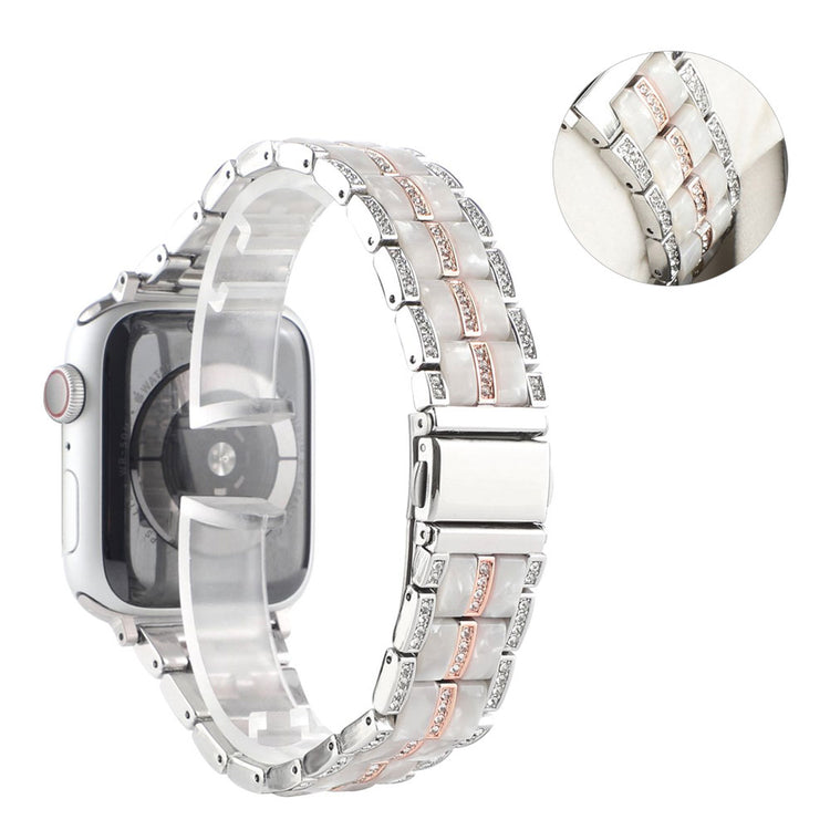 Vildt nydelig Universal Apple Metal og Rhinsten Rem - Flerfarvet#serie_21