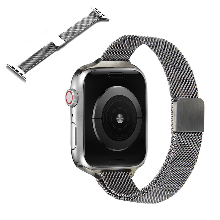 Helt vildt elegant Universal Apple Metal Rem - Sølv#serie_11