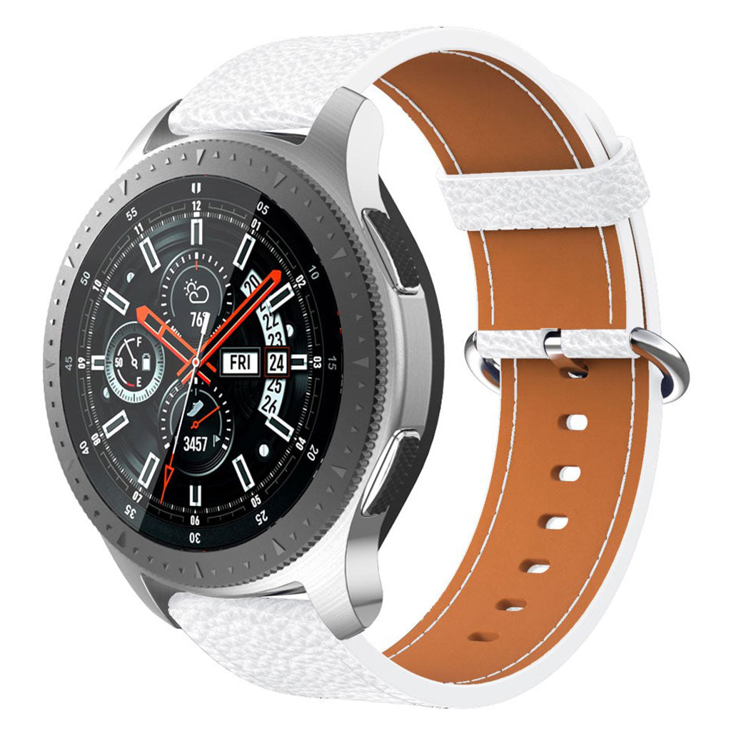 Godt Universal Samsung รgte lรฆder Rem - Hvid#serie_1