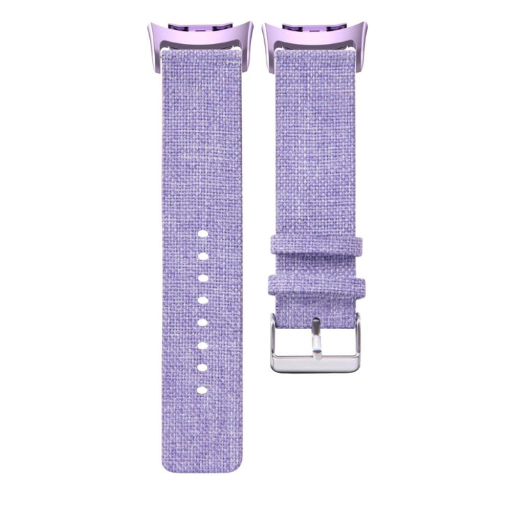 Mega kønt Samsung Gear Fit2 Pro Nylon Rem - Lilla#serie_1