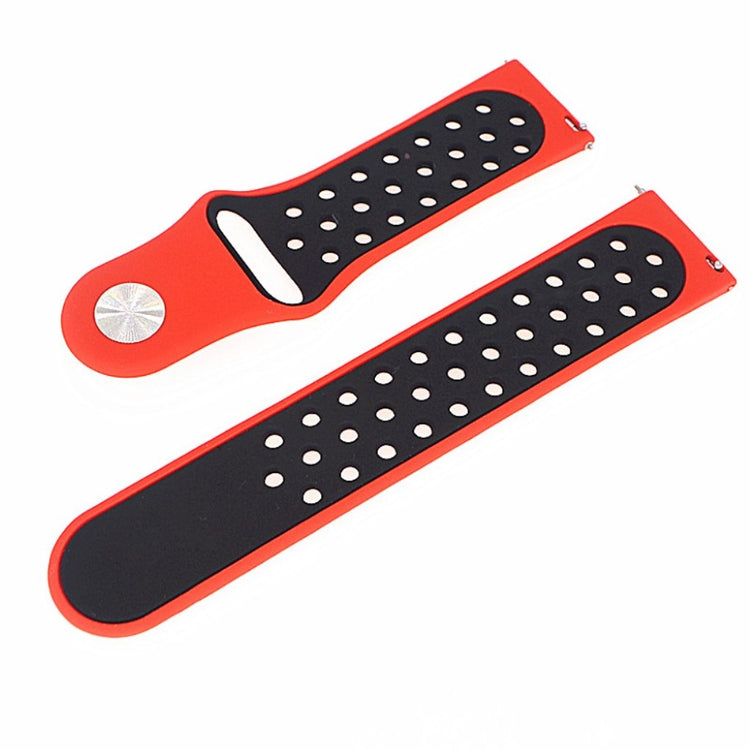 Super pænt Samsung Galaxy Watch Active Silikone Rem - Flerfarvet#serie_14