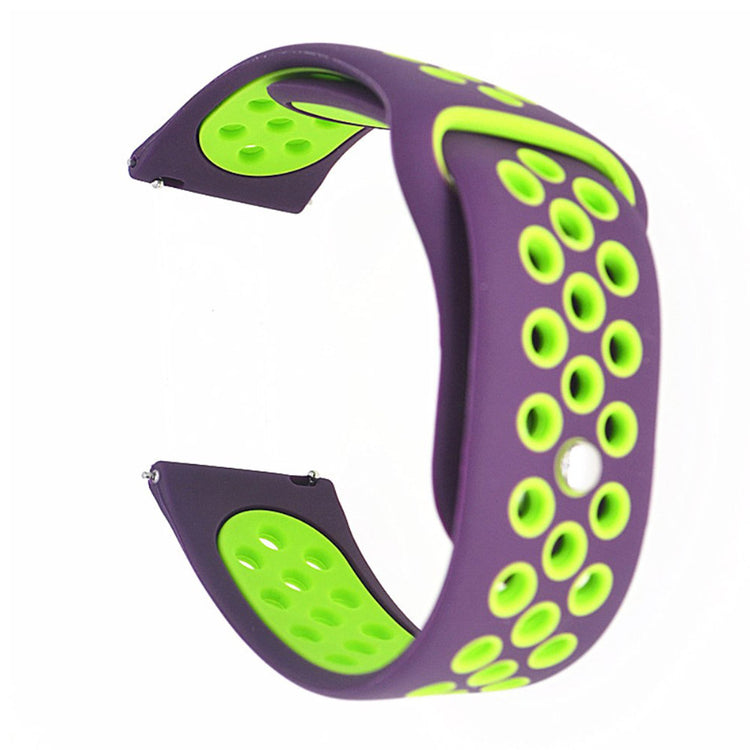 Super pænt Samsung Galaxy Watch Active Silikone Rem - Flerfarvet#serie_17