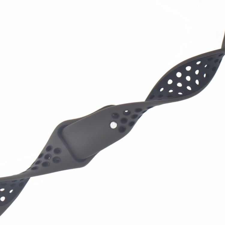 Super pænt Samsung Galaxy Watch Active Silikone Rem - Sort#serie_18