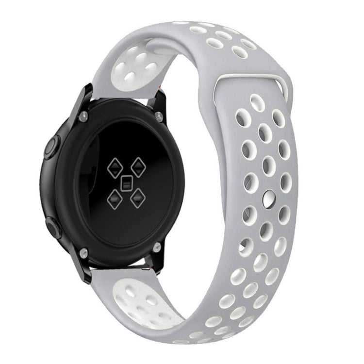 Rigtigt flot Samsung Galaxy Watch Active Silikone Rem - Flerfarvet#serie_3