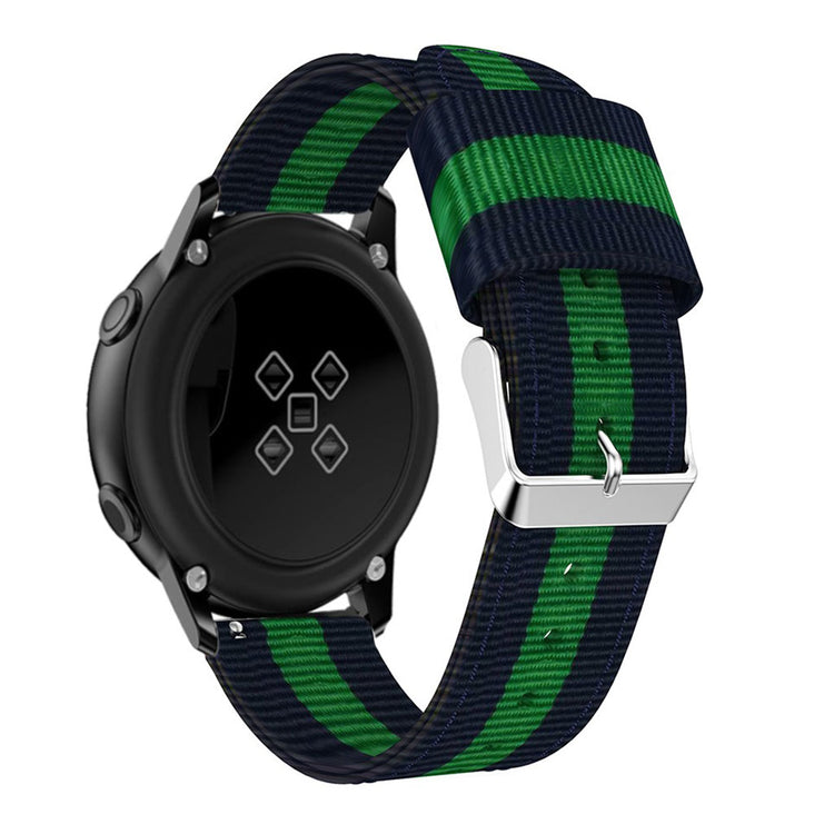 Super fantastisk Samsung Galaxy Watch Active Nylon Rem - Flerfarvet#serie_4
