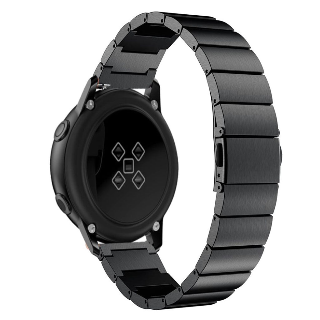 Meget skรธn Samsung Galaxy Watch Active Metal Rem - Sort#serie_1