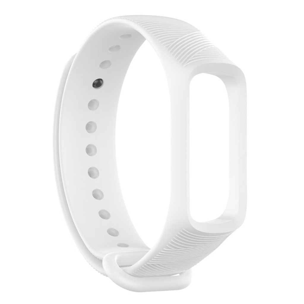 Mega holdbart Samsung Galaxy Fit-e Silikone Rem - Hvid#serie_2