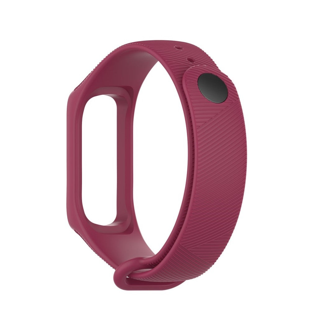 Mega holdbart Samsung Galaxy Fit-e Silikone Rem - Rød#serie_4