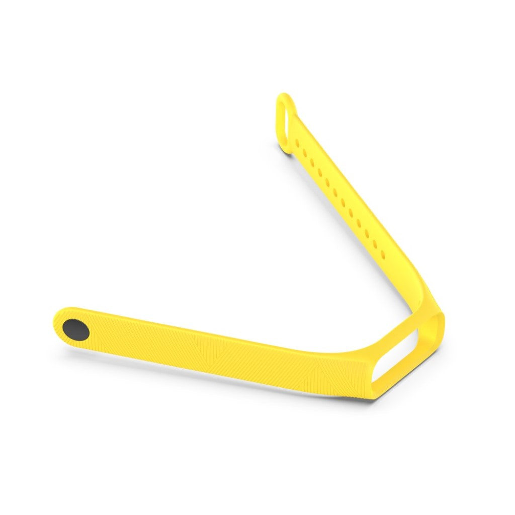 Mega holdbart Samsung Galaxy Fit-e Silikone Rem - Gul#serie_6