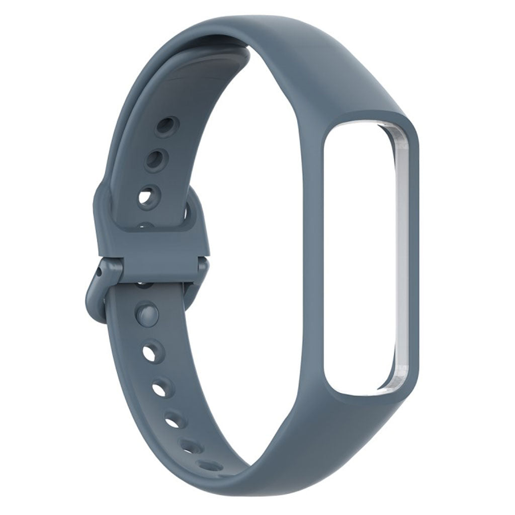 Mega fint Samsung Galaxy Fit-e Silikone Rem - Sølv#serie_3