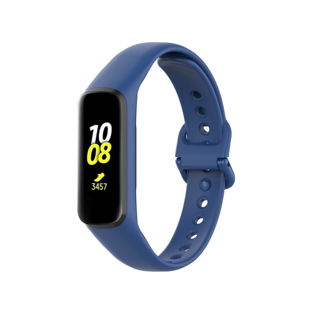 Mega fint Samsung Galaxy Fit-e Silikone Rem - Blå#serie_9