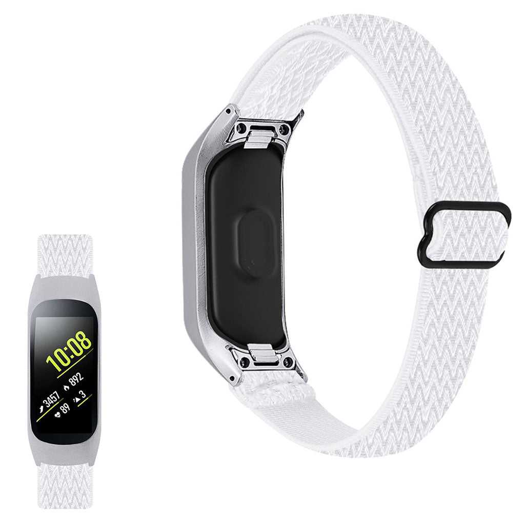 Meget smuk Samsung Galaxy Fit-e Nylon Rem - Hvid#serie_1