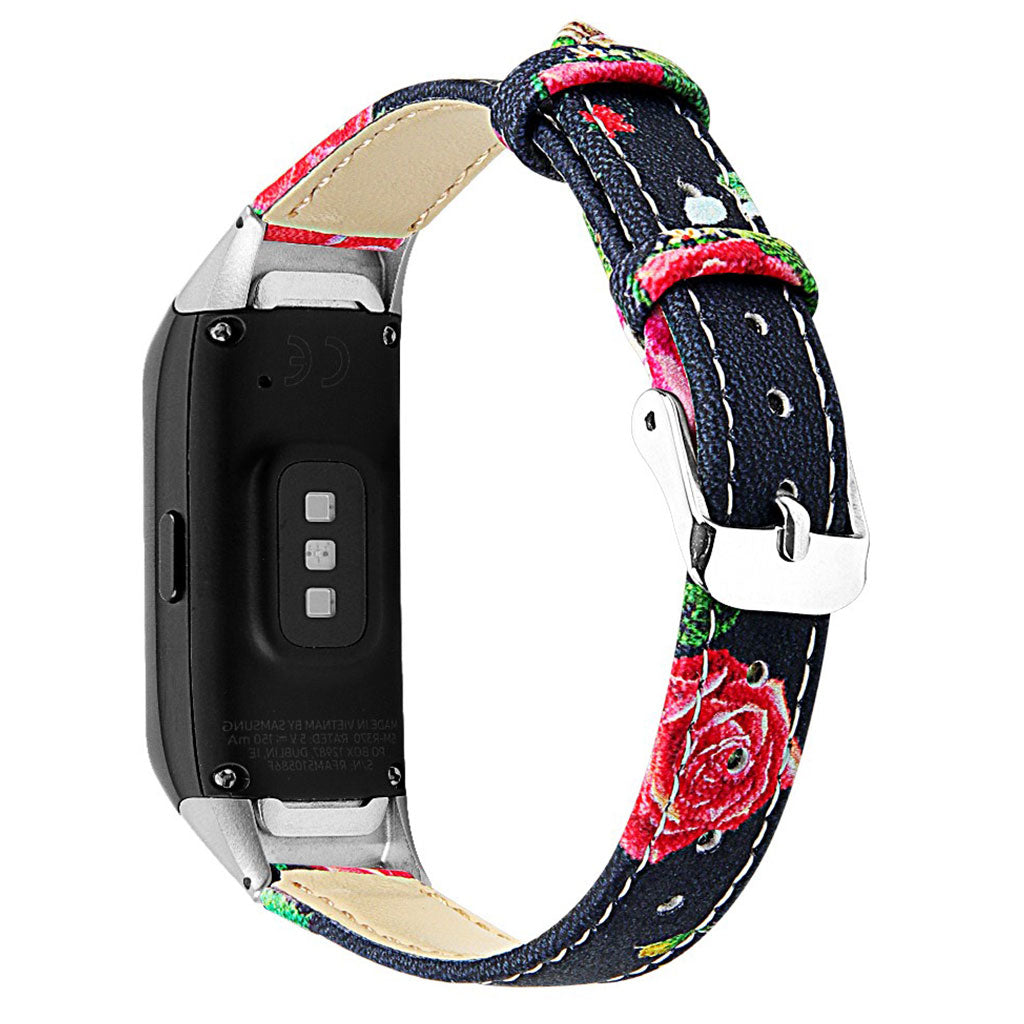 Super holdbart Samsung Galaxy Fit รgte lรฆder Rem - Sort#serie_1