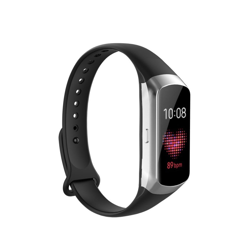 Elegant Samsung Galaxy Fit Silikone Rem - Sort#serie_1