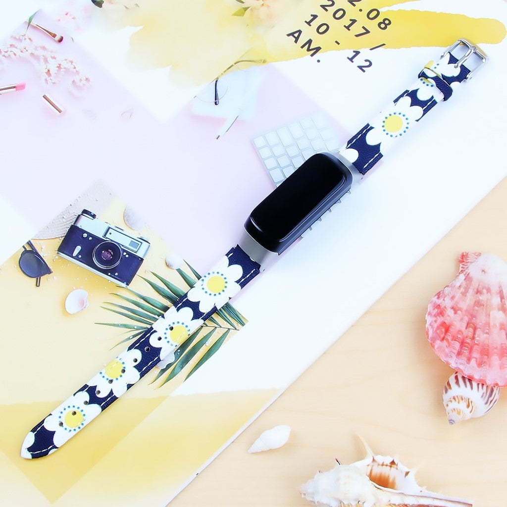 Stilfuld Samsung Galaxy Fit Ægte læder Rem - Grøn#serie_2