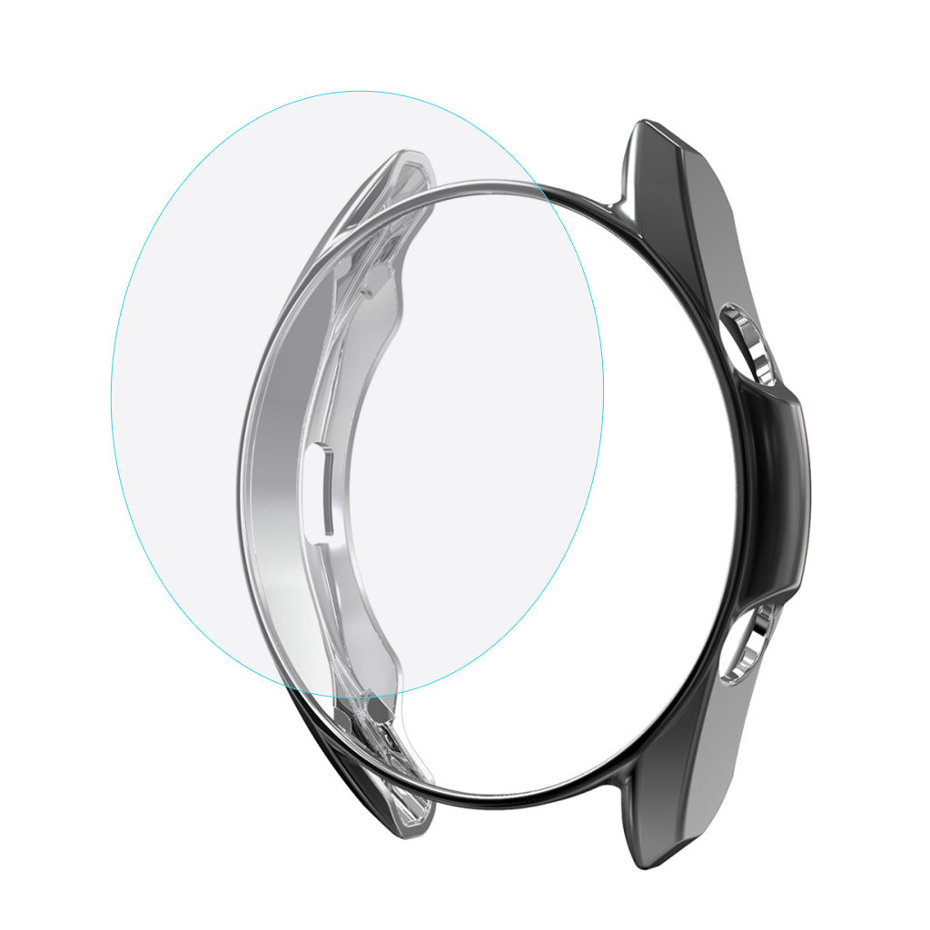 Meget Flot Samsung Galaxy Watch 3 (45mm) Cover med Skรฆrmbeskytter i Plastik og Hรฆrdet Glas - Sรธlv#serie_1