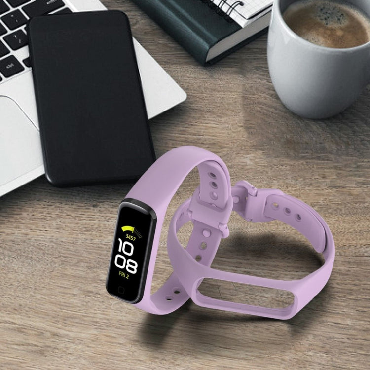 Helt vildt hårdfør Samsung Galaxy Fit 2 Silikone Rem - Lilla#serie_9