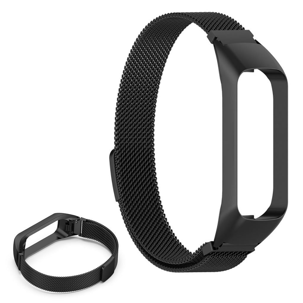 Samsung Galaxy Fit 2 stainless steel watch band - Black#serie_1