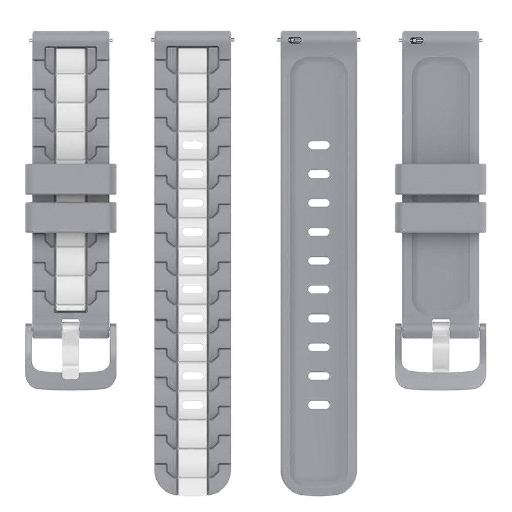 Mega cool Universal Samsung Silikone Urrem - Sølv#serie_8