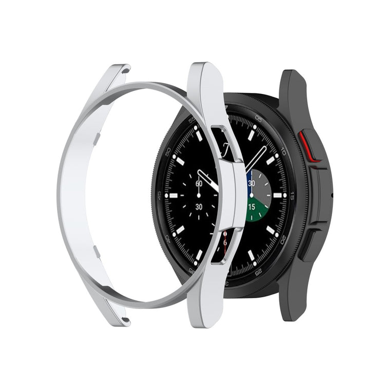 Samsung Galaxy Watch 4 Classic (46mm) Beskyttende Plastik Bumper  - Sølv#serie_10