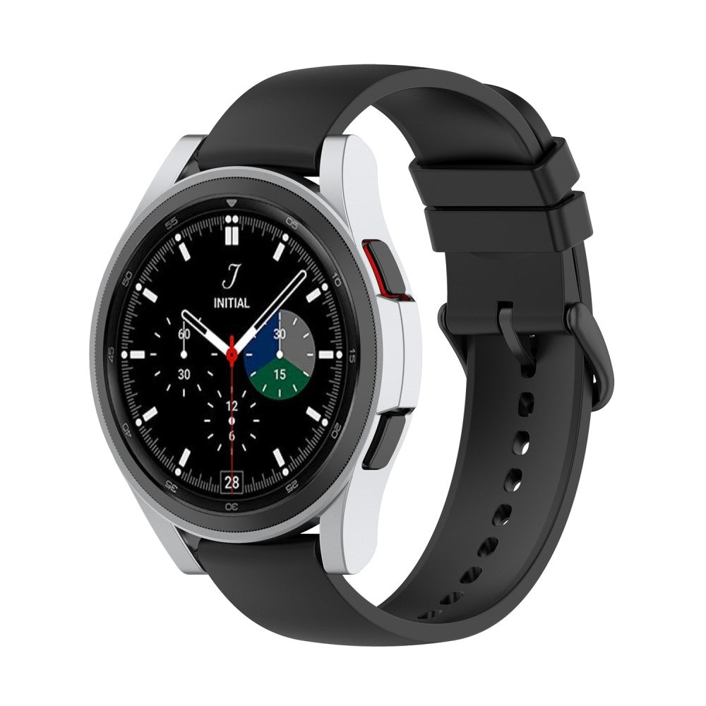 Samsung Galaxy Watch 4 Classic (46mm) Beskyttende Plastik Bumper  - Sølv#serie_10