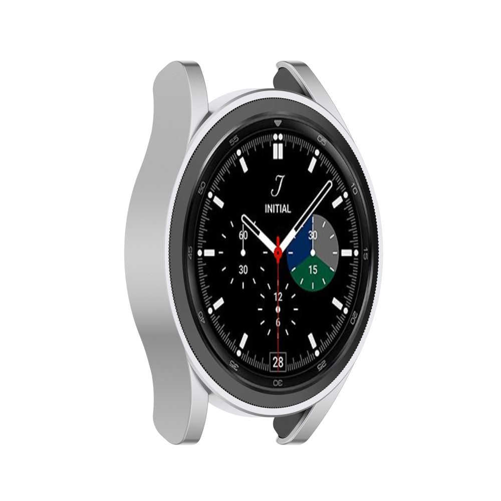 Samsung Galaxy Watch 4 Classic (46mm) Beskyttende Plastik Bumper  - Sølv#serie_10
