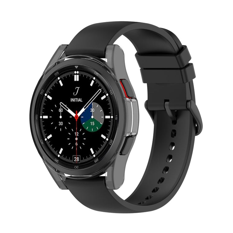 Samsung Galaxy Watch 4 Classic (46mm) Beskyttende Plastik Bumper  - Gennemsigtig#serie_11