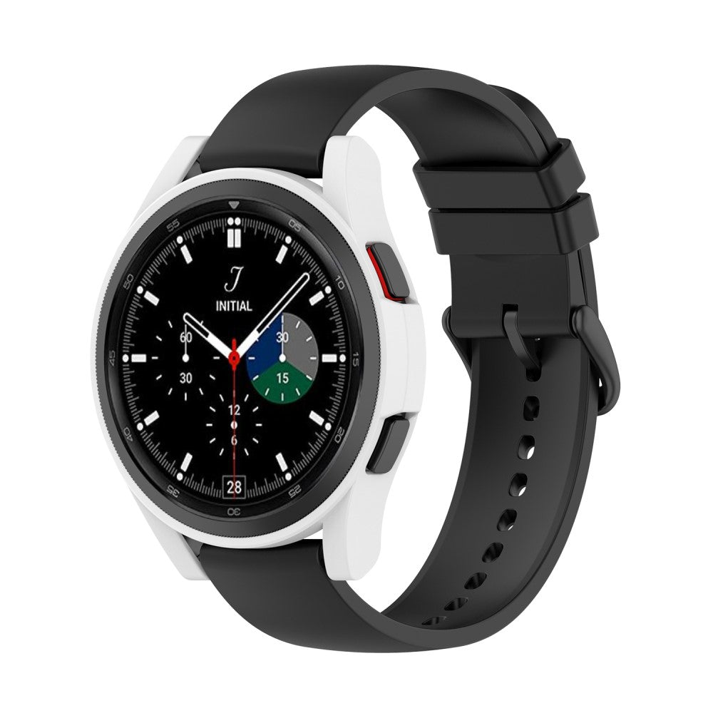 Samsung Galaxy Watch 4 Classic (46mm) Beskyttende Plastik Bumper  - Hvid#serie_2