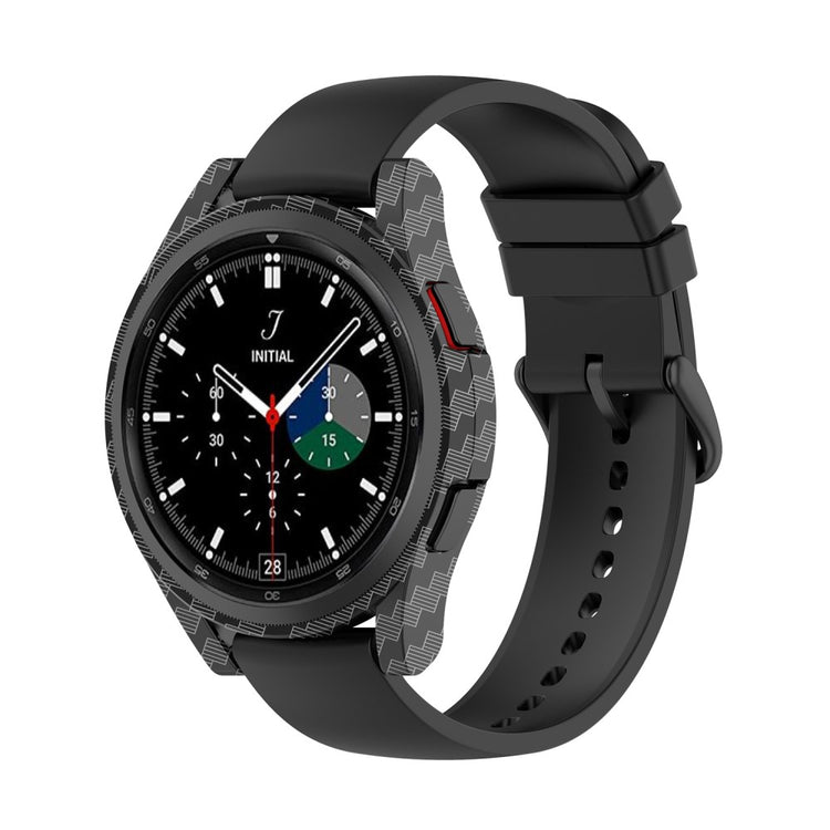 Samsung Galaxy Watch 4 Classic (46mm) Beskyttende Plastik Bumper  - Sort#serie_8