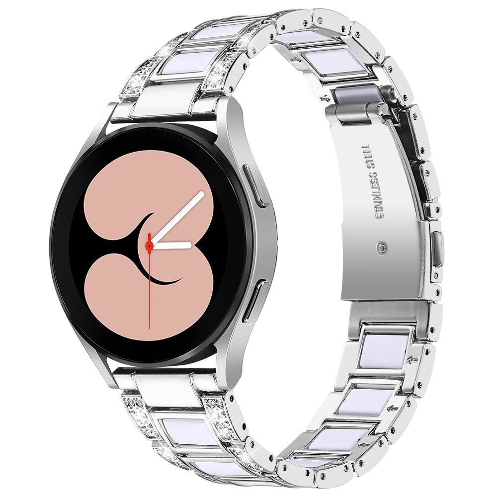 Mega fantastisk Universal Samsung Metal og Rhinsten Rem - Sรธlv#serie_1