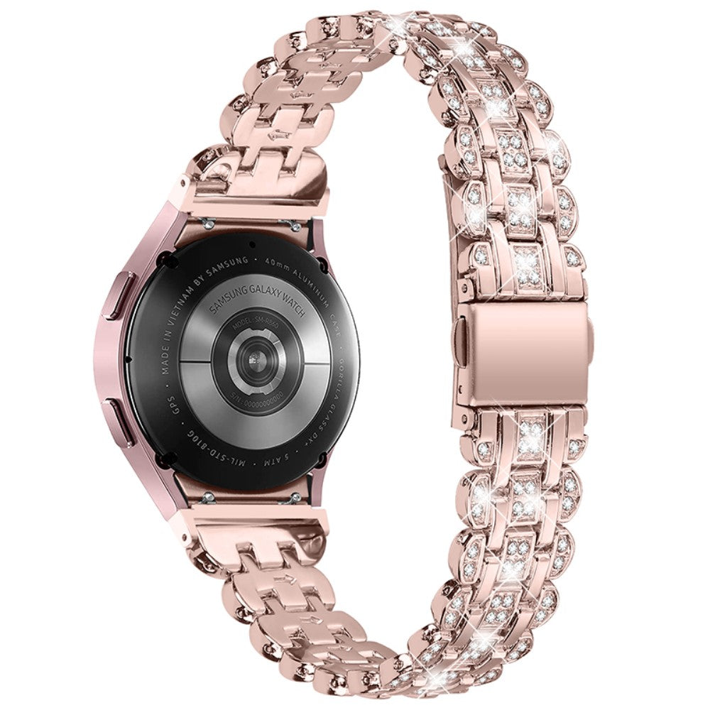 Vildt fint Universal Samsung Metal og  Rhinsten Urrem - Pink#serie_1