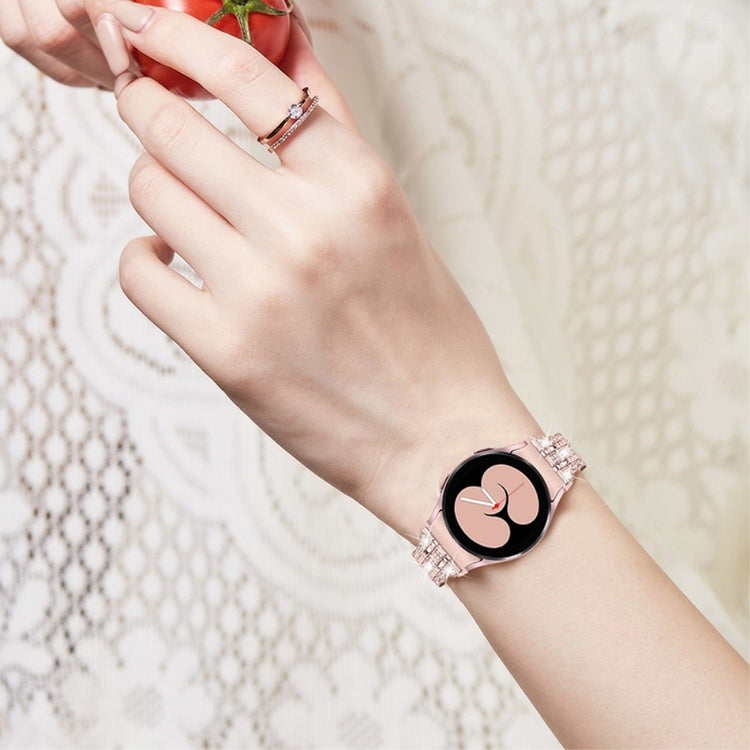 Vildt fint Universal Samsung Metal og  Rhinsten Urrem - Pink#serie_1