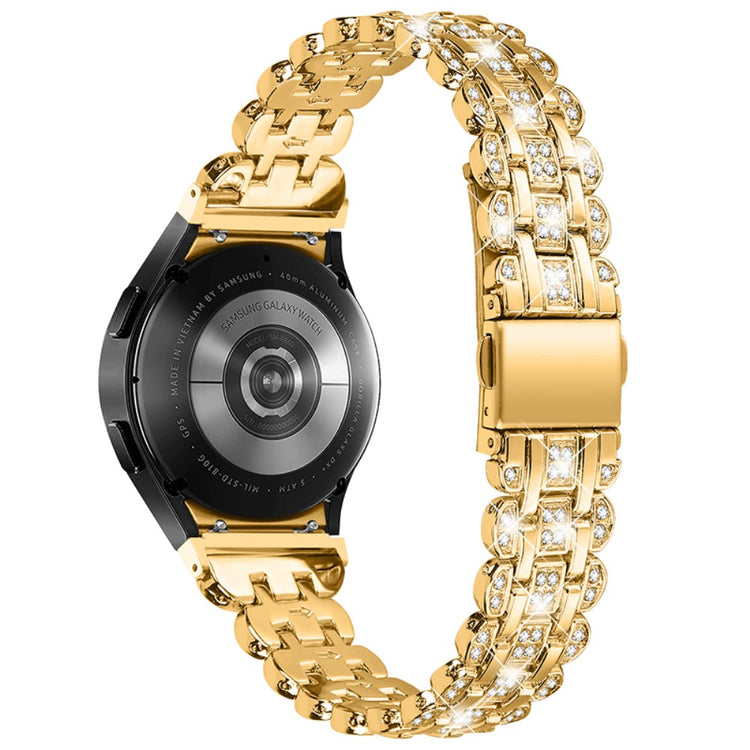 Vildt fint Universal Samsung Metal og  Rhinsten Urrem - Guld#serie_3