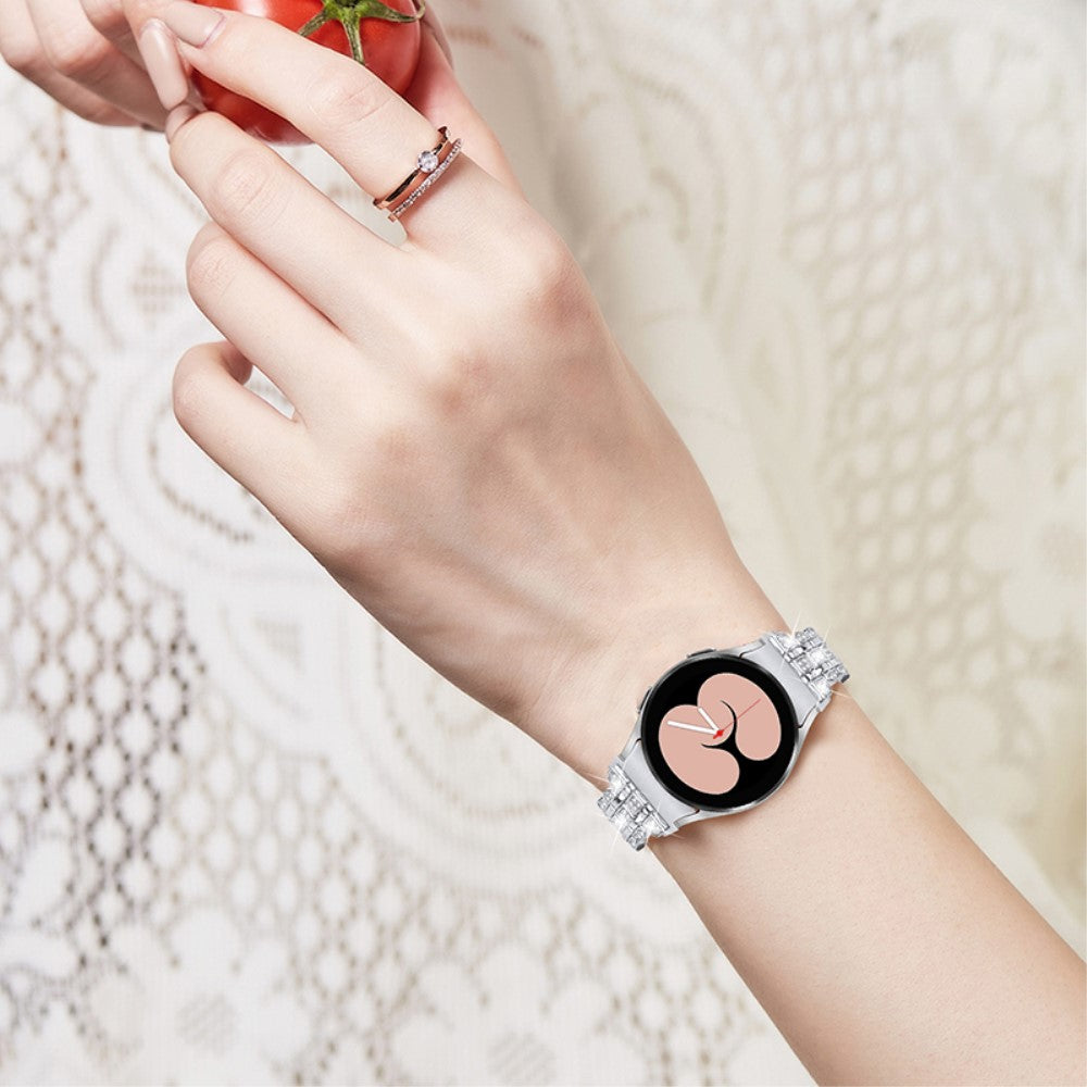 Vildt fint Universal Samsung Metal og  Rhinsten Urrem - Sølv#serie_5