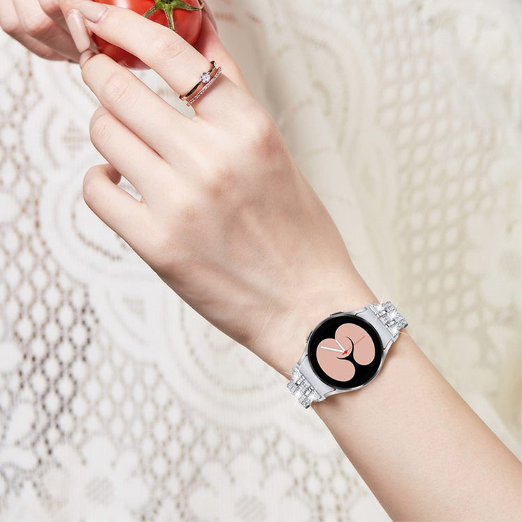 Vildt fint Universal Samsung Metal og  Rhinsten Urrem - Sølv#serie_5