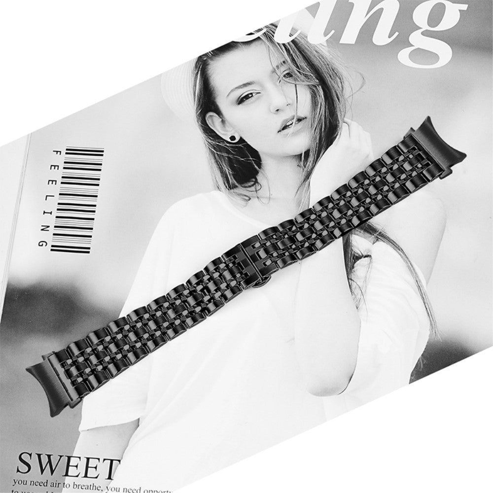 Rigtigt sejt Universal Samsung Metal Urrem - Sort#serie_1