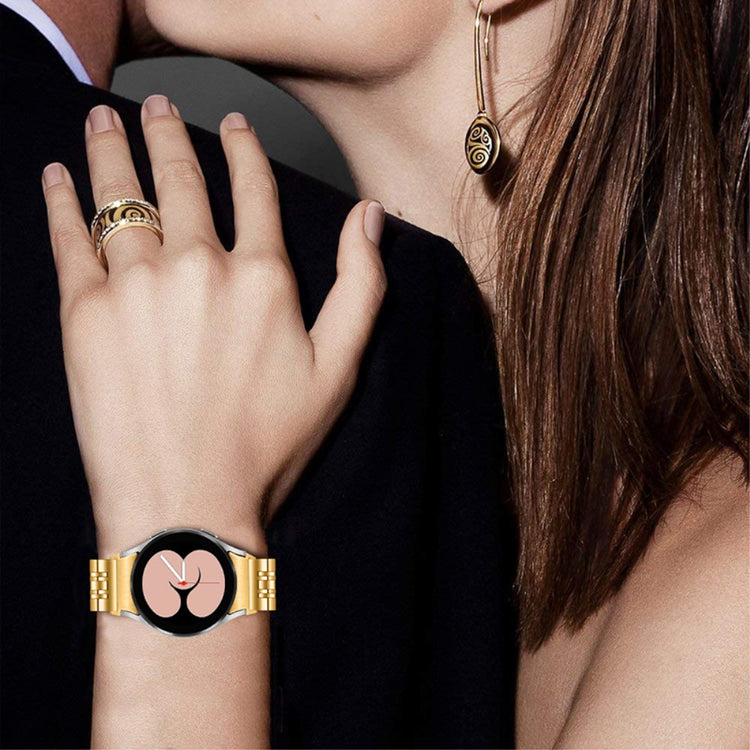 Rigtigt sejt Universal Samsung Metal Urrem - Guld#serie_5