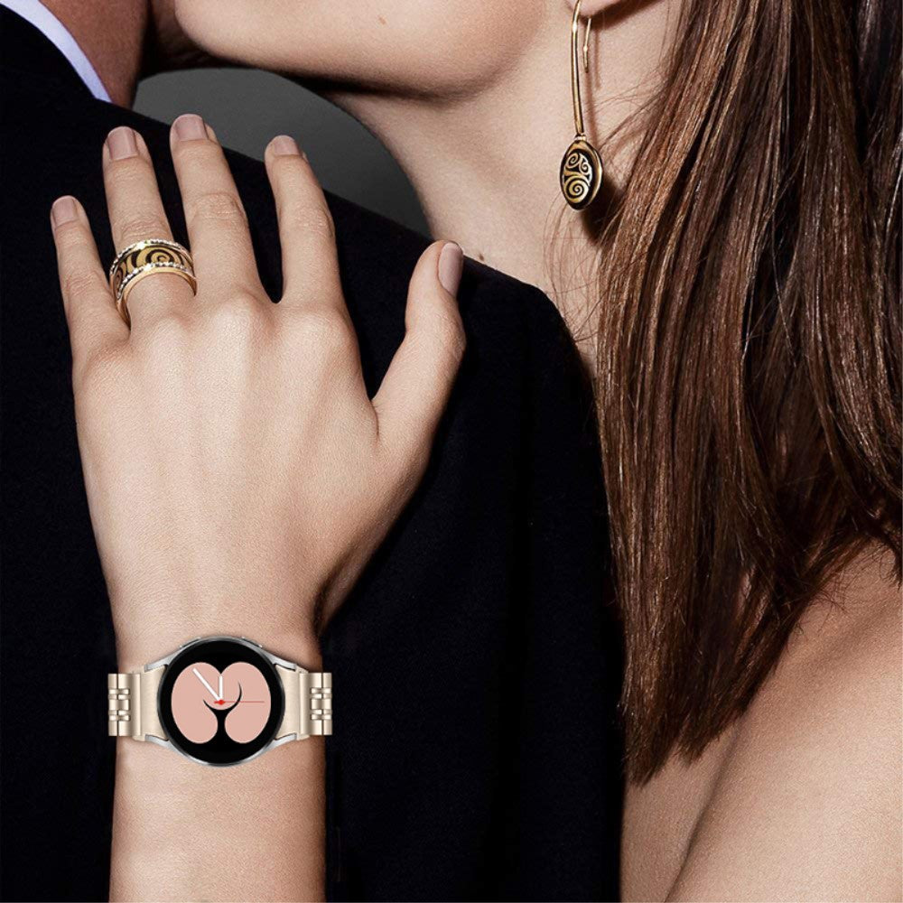 Rigtigt sejt Universal Samsung Metal Urrem - Guld#serie_7