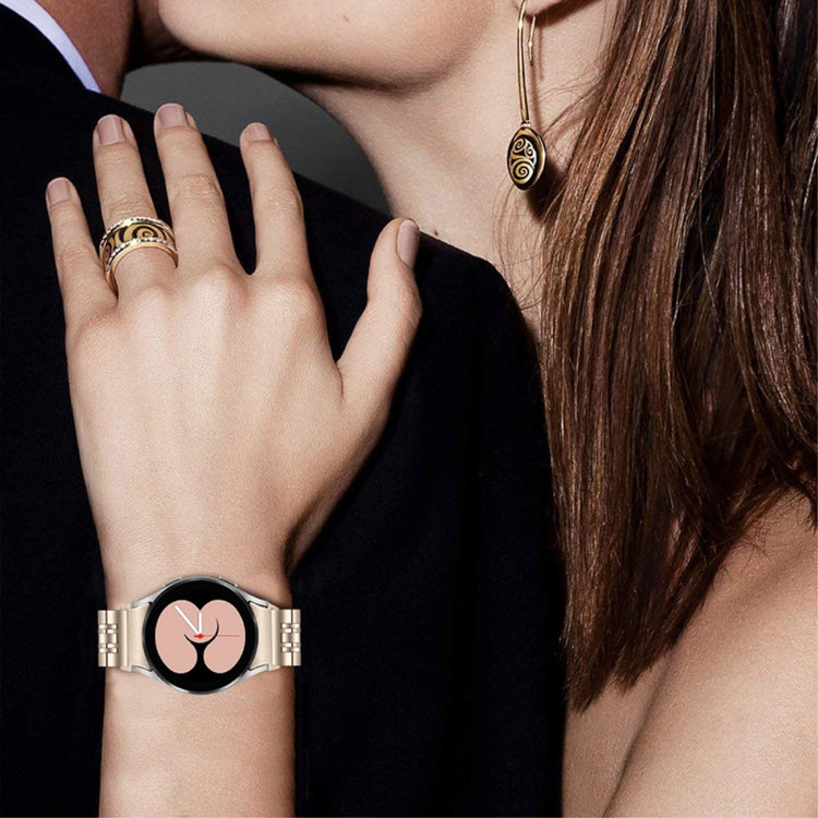 Rigtigt sejt Universal Samsung Metal Urrem - Guld#serie_7