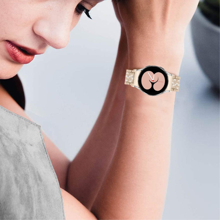 Mega fantastisk Universal Samsung Metal og  Rhinsten Urrem - Guld#serie_1