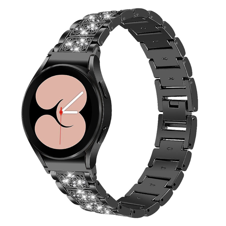 Mega fantastisk Universal Samsung Metal og  Rhinsten Urrem - Sort#serie_2